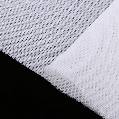 Sharplace 140x50cm Speaker Dust Cloth Stereo Gille Speaker Mesh Cloth, white - Image 4