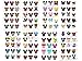 120 Super Cute Cartoon Nail Art Decals