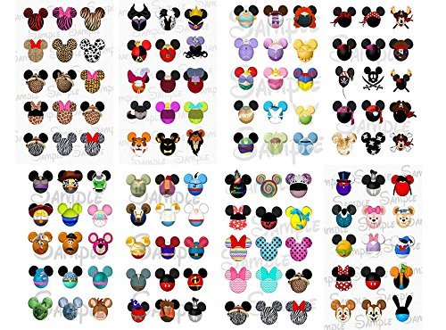 120 Super Cute Cartoon Nail Art Decals