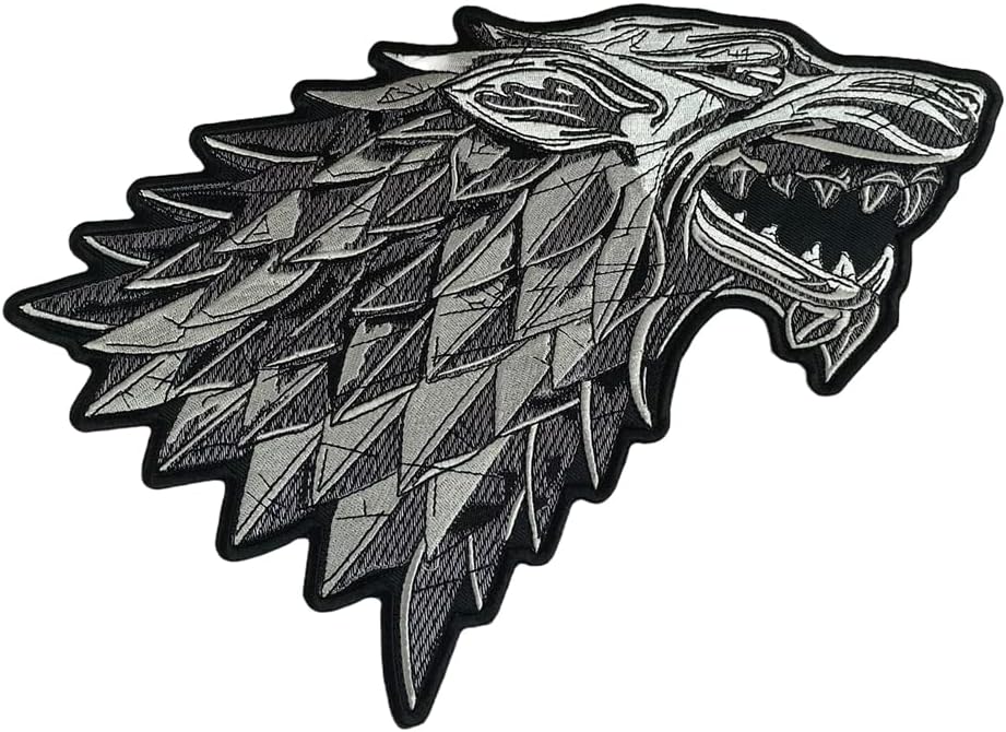 Wolf King Back Patch for Vest/Iron-on/Sew on