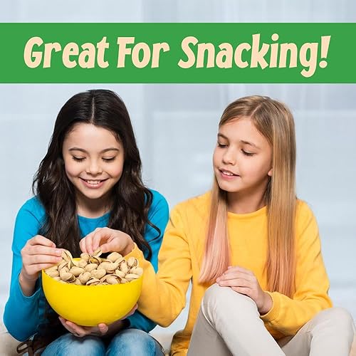 Miniatura 6 de Sincerely Nuts Pistachos grandes tostados y salados en cáscara  Bolsa de 5 libras  Comida saludable  Ideal para cocinar  Fuente de fibra, proteínas,