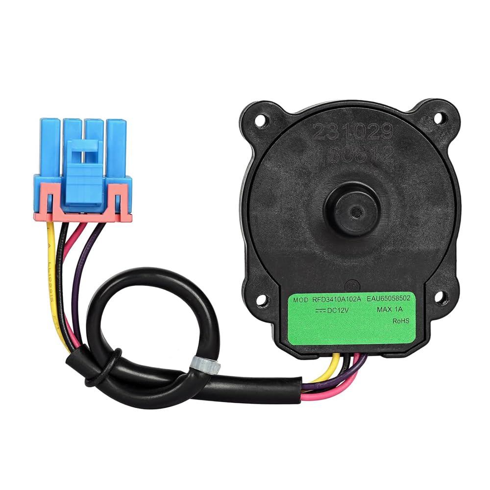 EAU65058502 Kühlschrank Verdampfer Lüftermotor Kompatibel mit LG Kühlschränken LFXS26596S/02, LRMDS3006S/01, LMWS27626S/04, LMXS28626S/06, LFXS26596S/04, LFXS28968S/06