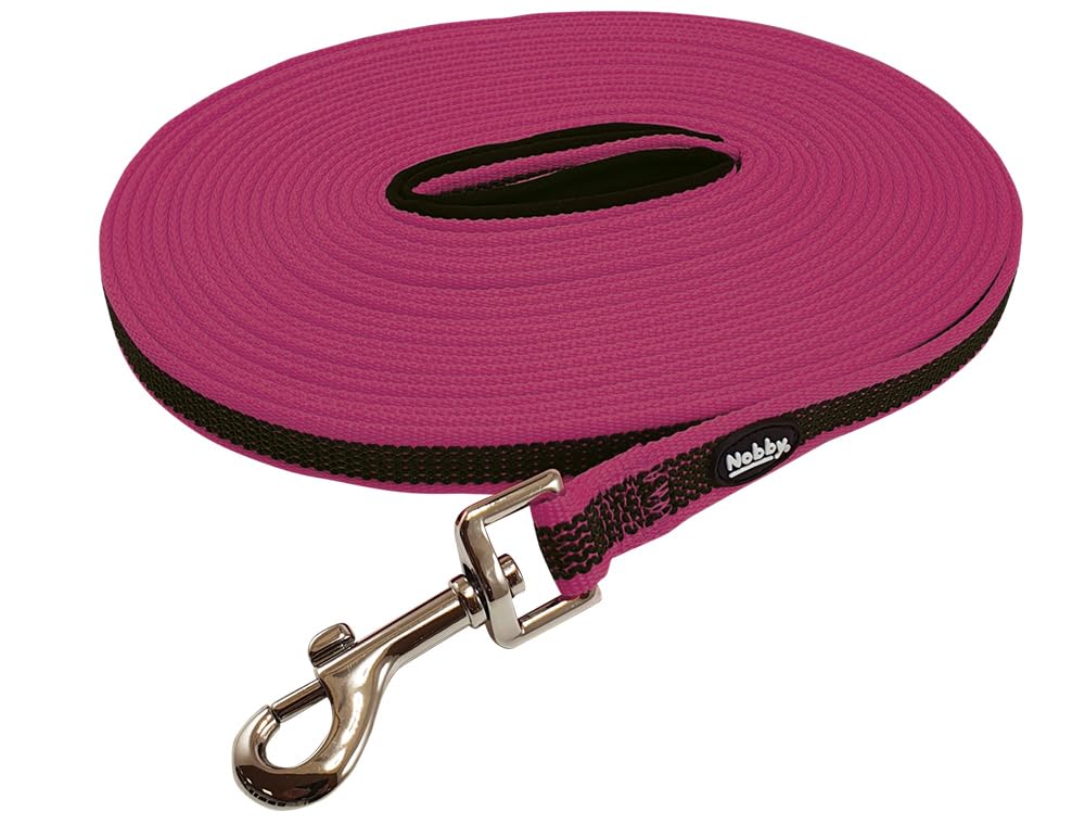 Nobby 80645-64 Recall Lead Anti-Slip Raspberry Length 10 m Width 17 mm