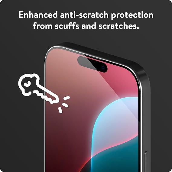Mous for iPhone 16 Pro Max Screen Protector - Tempered Glass - Scratch Resistant