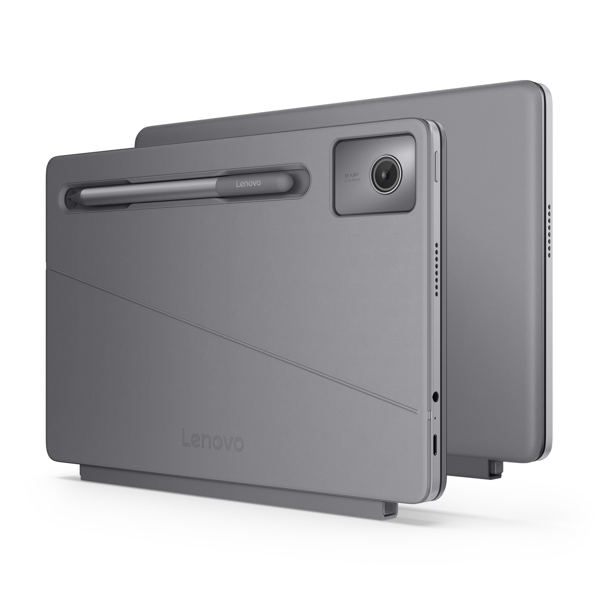 Lenovo Duet Chromebook 11” FHD+ (1920x1200), MediaTek Kompanio 838, RAM 8GB, Memoria 128GB, Schermo Touch, Digital USI Pen 2, Chrome OS, Folio Stand e Tastiera, Compatibile con Microsoft 365