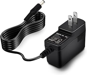 Amazon | SUCCUL AC/DCアダプター 9V 1A センターマイナス
