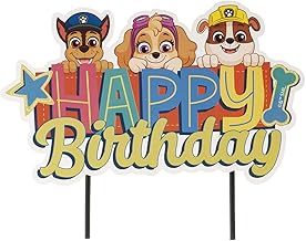 Cake Topper Paw Patrol Happy Birthday Cake Topper in Paper