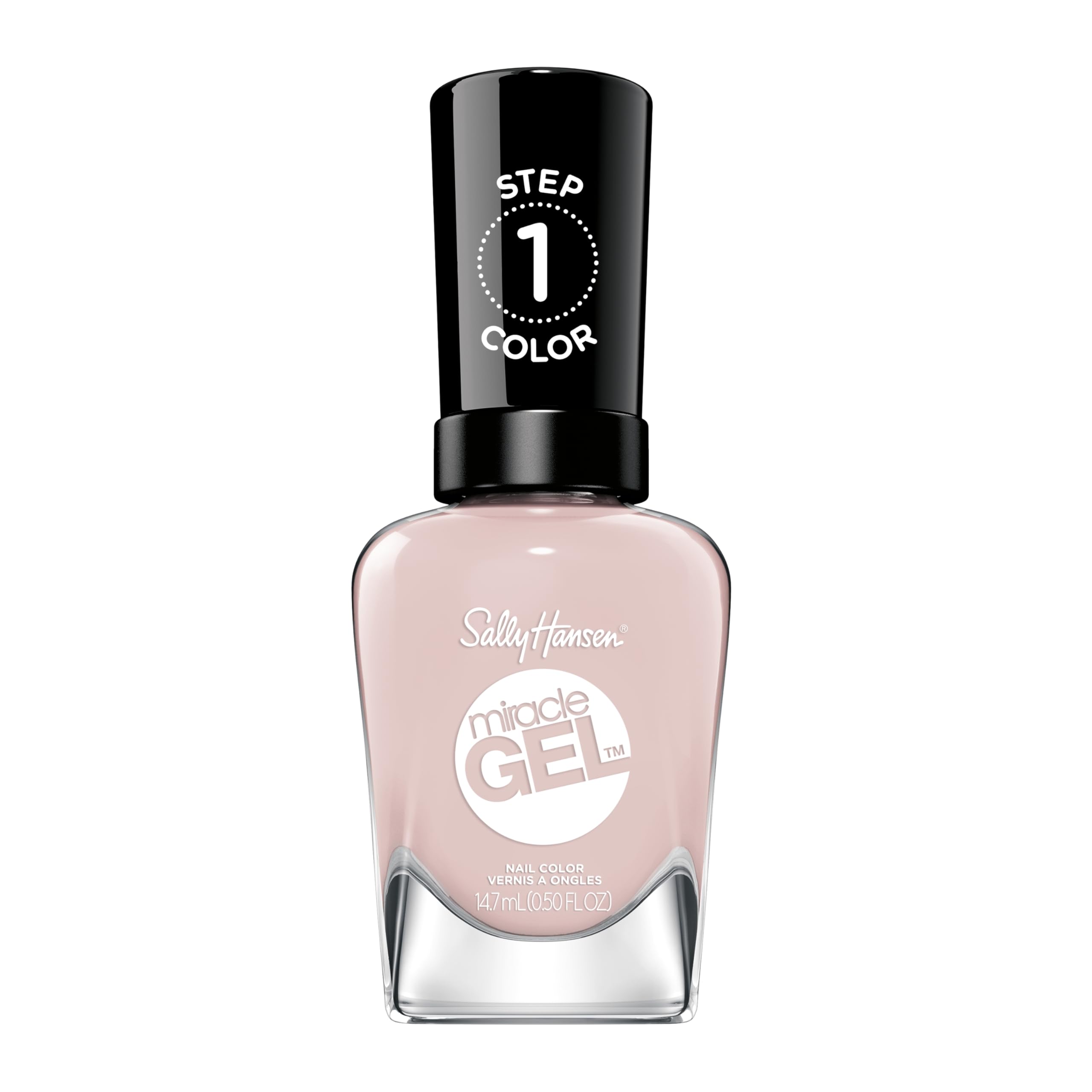 Sally HansenMiracle Gel, Tutu The Ballet, Gel-Like Nail Polish, NO UV Light Required, Chip-Resistant, Long Lasting - Up to 8 days, Easy to Use, Salon Quality Results, Vegan Formula, 14.7ml
