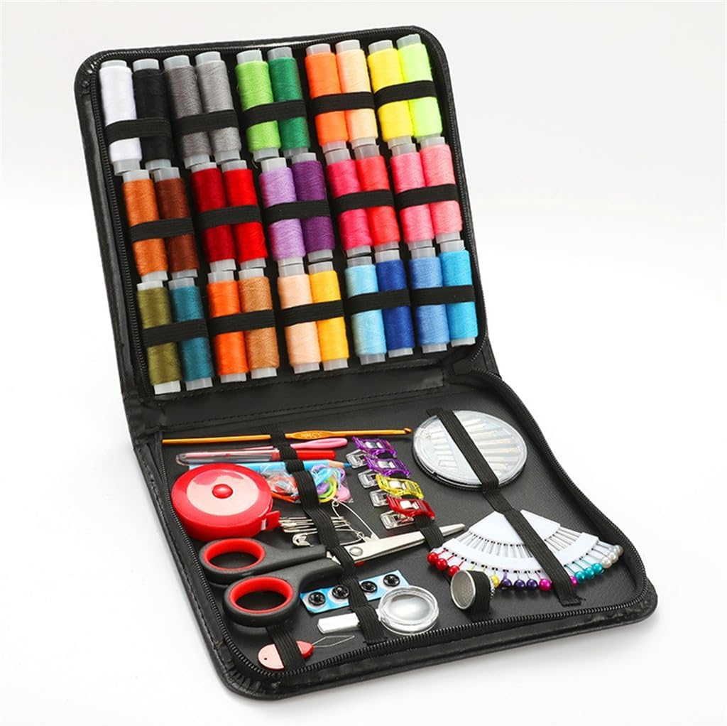 Tape Needle Set Portable Functional Bag Sewing Hand Box 30 Colors