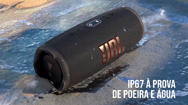JBL, Caixa de Som, Charge 5, Bluetooth, À Prova D'água e Poeira - Preto | Amazon.com.br