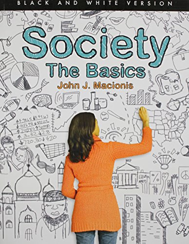 Society: The Basics (Black and White version) (... 020590551X Book Cover