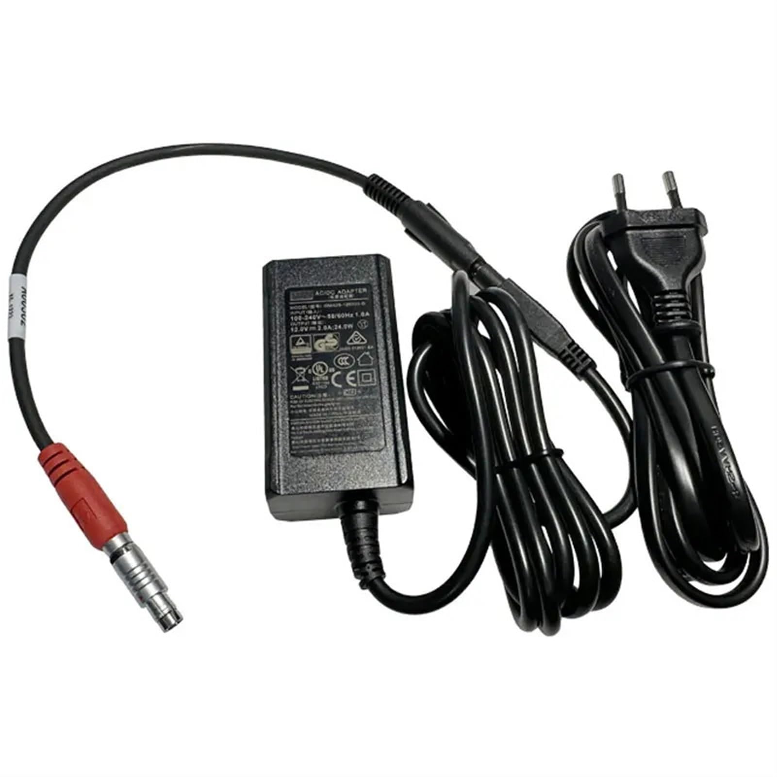 ZHANGGH A00302 Power Cable 5 Pin + Hiper Power Adapter Fast Charger DC 12V for Top GB500 1000 GR3 GR5 GPS HiPer Lite Surveying RTK(3 Plug)