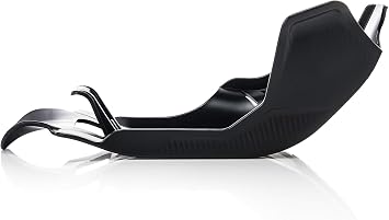 Acerbis Glide Plate (BLACK/WHITE) For 19-22 KTM 450SXF