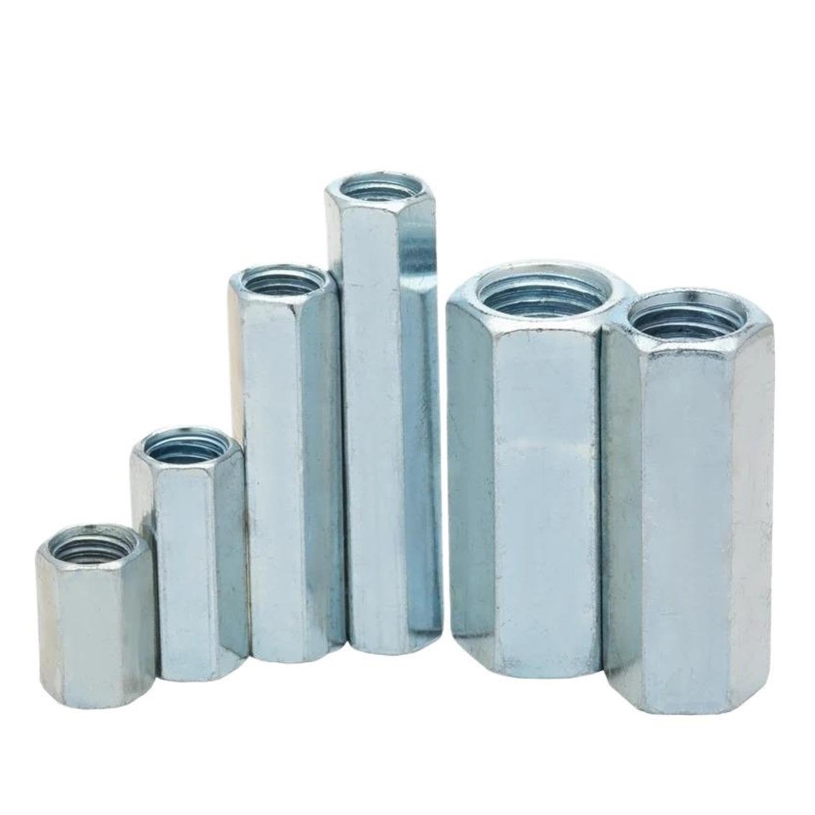 Zinc Plated Long Hex Coupling Nut