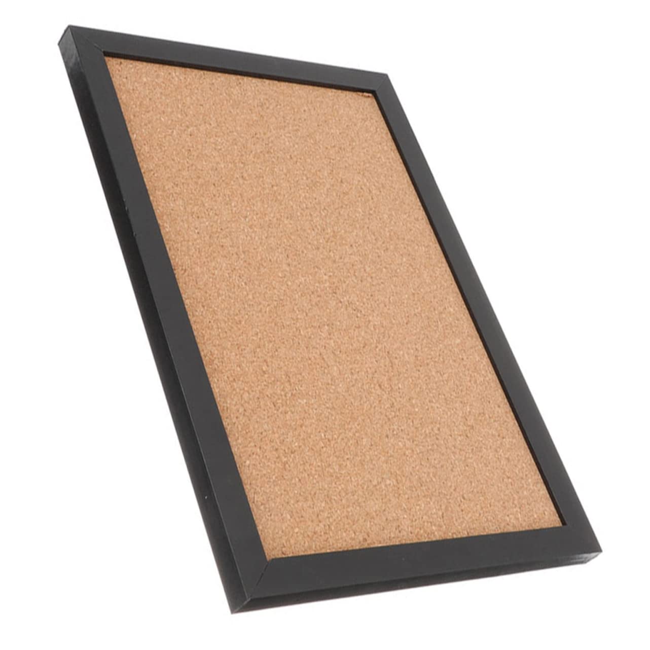 FOYTOKI Decorative Cork Bulletin Board Frame for Home Office Double Sided Wall Display for Notes Photos Compact Design with Frame for Friends