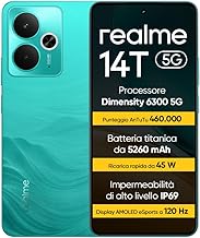 realme 14T 5G Smartphone 8+256GB, Dimensity 6300 5G Processor, 5260mAh Titanic Battery, 45W Fast Charge, 120Hz AMOLED eSports Display, IP69, NFC, Green