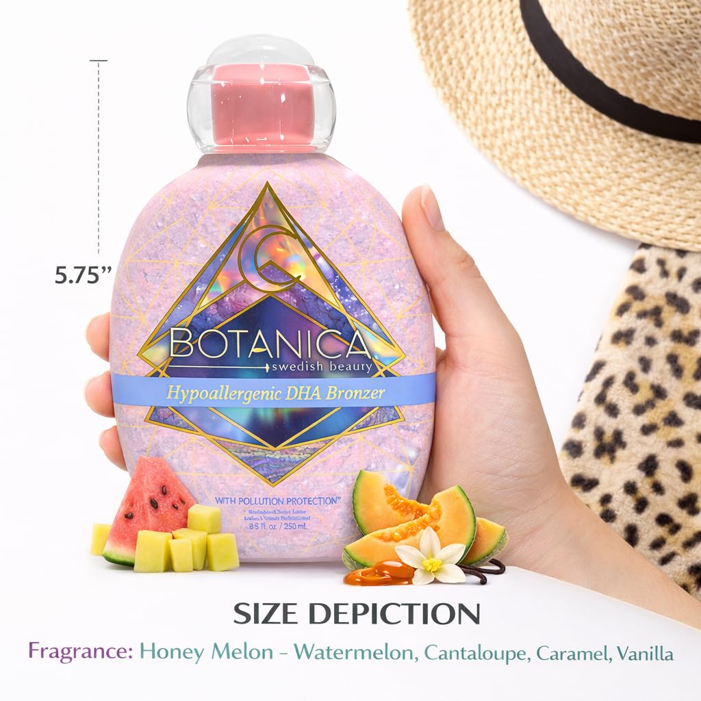 Pollution Protection Dark DHA Triple Bronzer Hypoallergenic 8.5oz