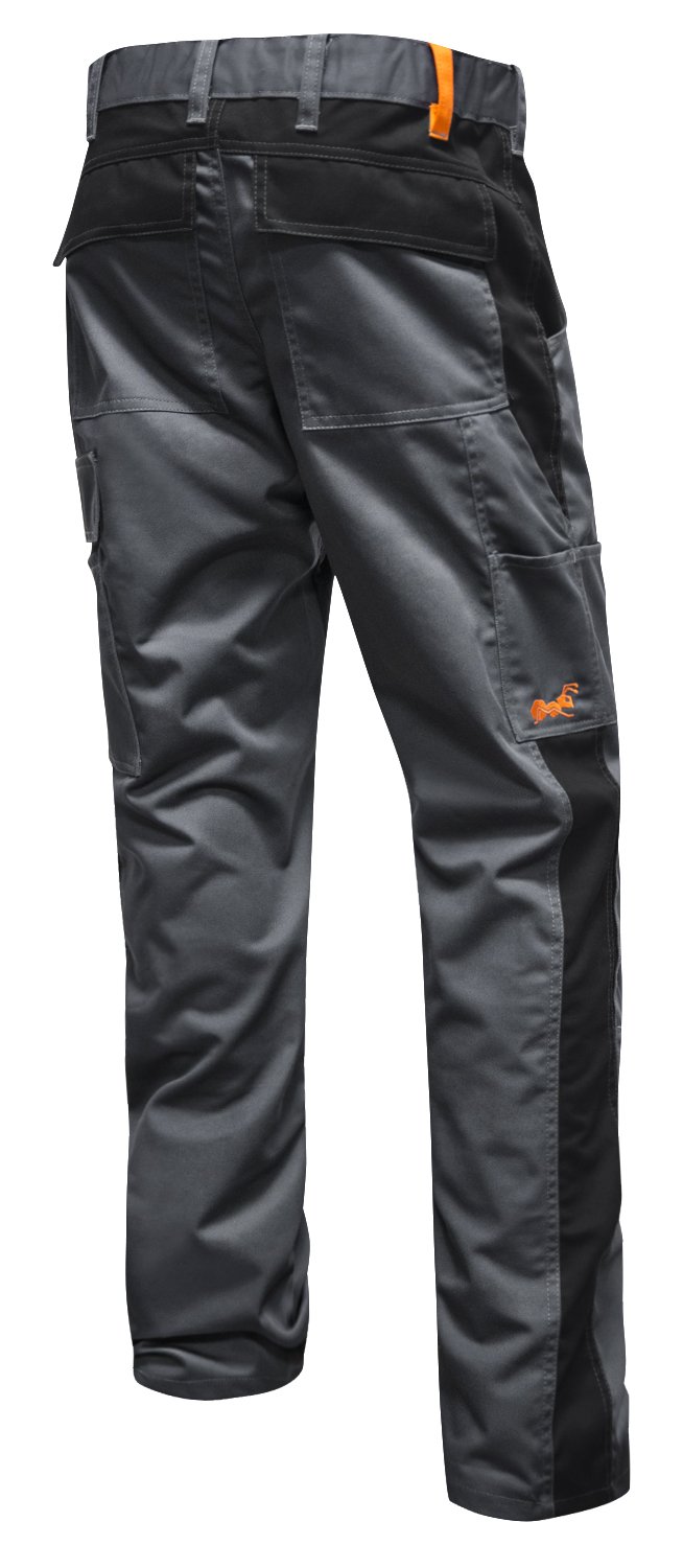 strongAnt Pantalones de Trabajo de Carga elástica con Rodilleras, Bolsillos y Cremallera para Hombre — view 22