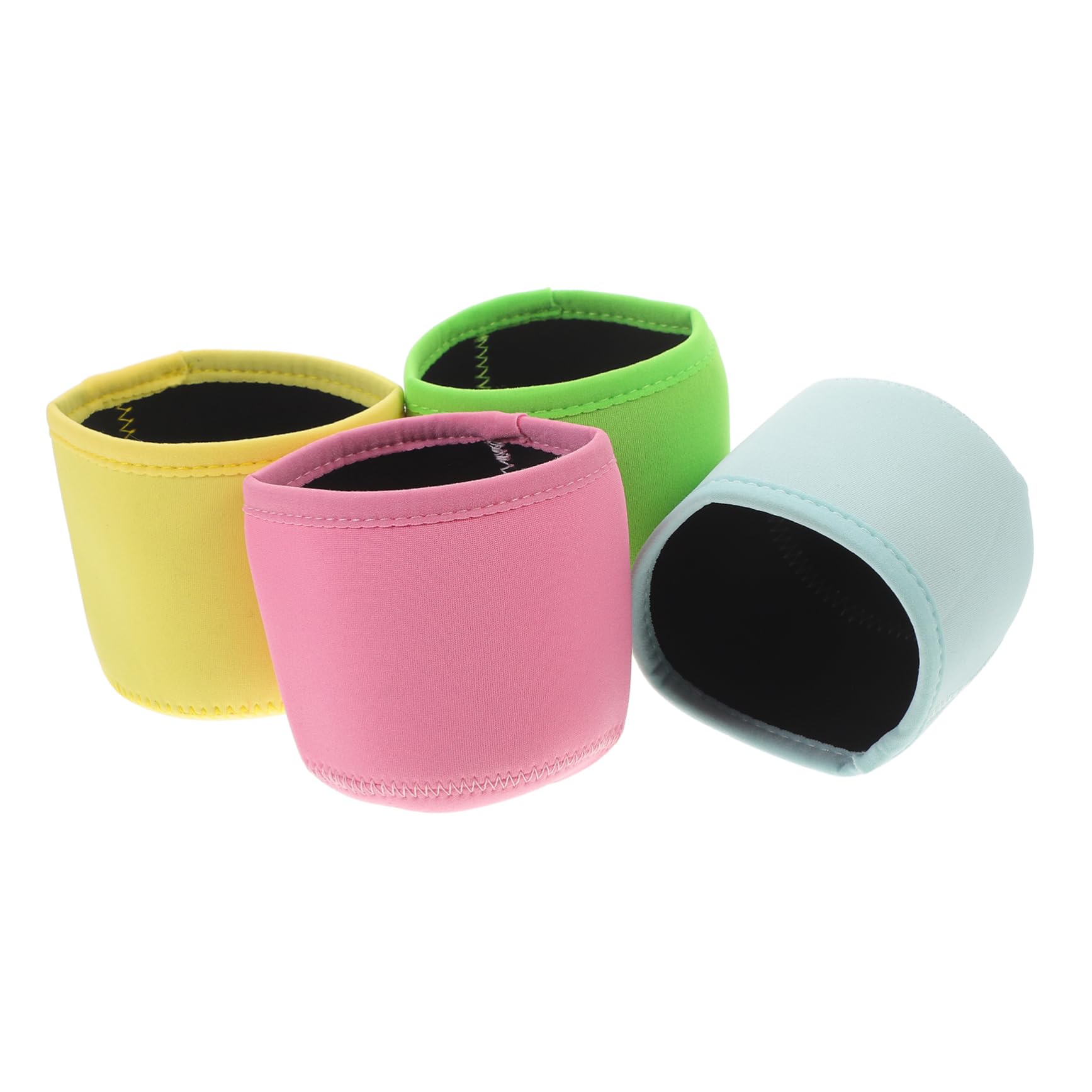 Amosfun 16 Stück Frostschutz Tassenabdeckung Kaffeezubehör Eishüllen Für Kaltgetränkhülle Tassenhüllen Kaffeetassenhülle Eishüllen Polyester