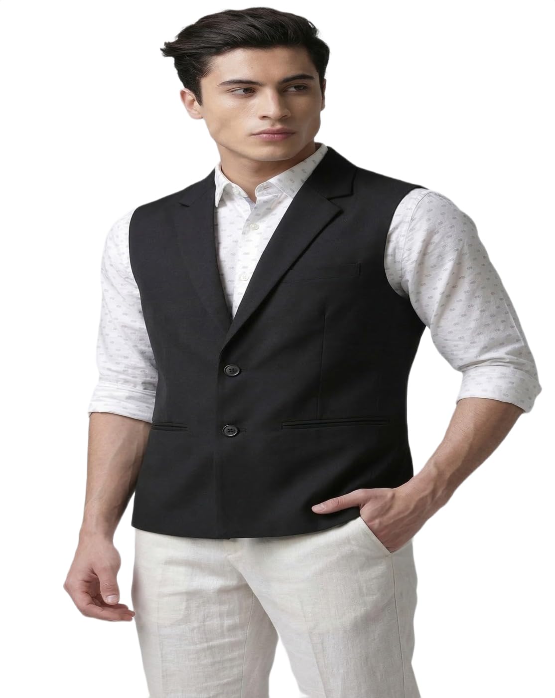 Men Solid Waistcoat-image-32