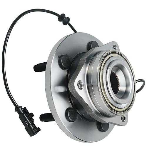 Miniatura 275 de Detroit Axle - Buje de cojinete de rueda delantera 4WD para Ford F-250 F-350 Super Duty 1999-2004, Excursion 2000-2002, Cojinete de rueda y conjunto