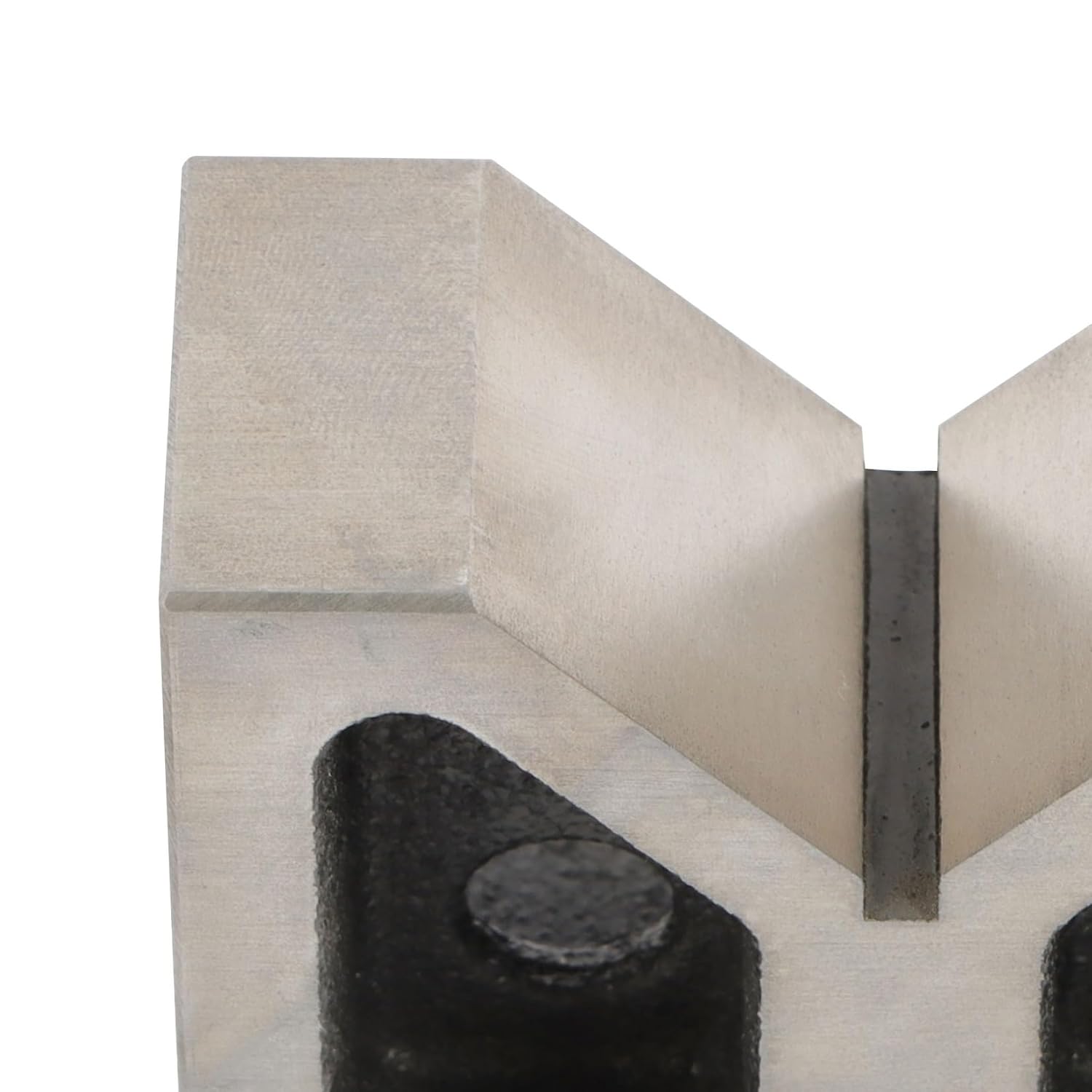 findmall Matched Pair 3" Cast Iron V Blocks with 90° V-Groove - 3" x 1-5/16" x 2-3/8" Accuracy Ground for Machining, Inspection