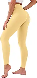 Leggings de cintura alta para mulheres, sem transparência, controle de barriga, macia, capri para ioga, para treino atlético