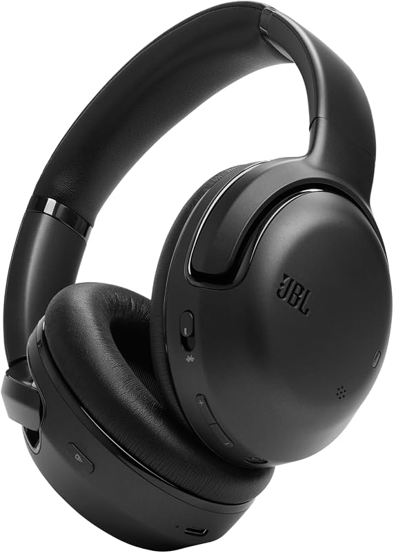 JBL Tour One M2 - auriculares inalámbricos supraaurales con cancelación de ruido (negro), medianos