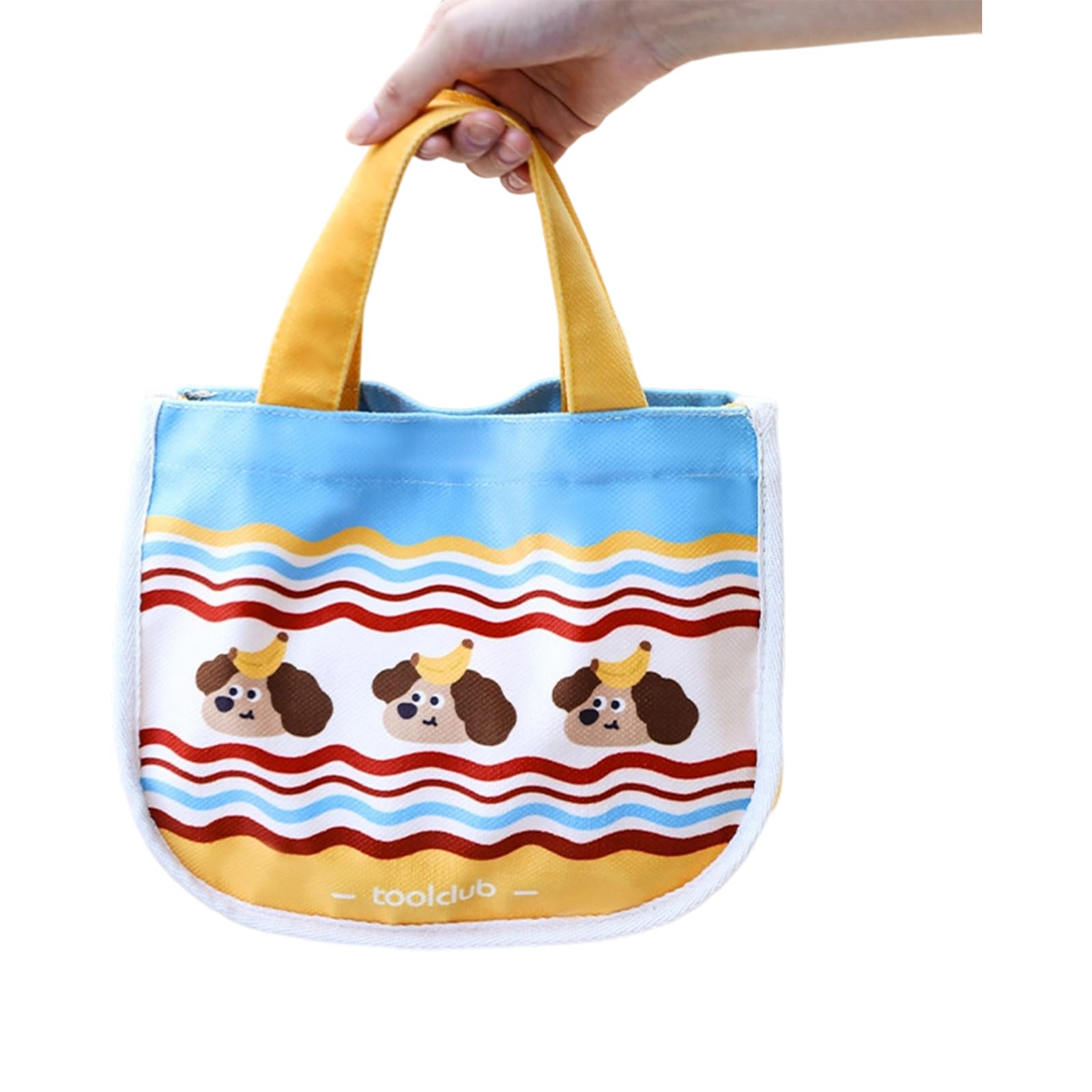 Buxuaaaa Thickened Thermal Portable Lunch Handbag for Commuters Work Insulated Lunch Handbag
