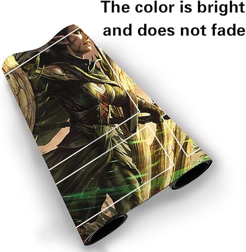 Miniatura 3 de Juego de mesa MTG Playmat Games Tamaño 60X35 cm CCG Compatible para TCG RPG CCG Play Mats (Nissa, Voz de ZENDIKAR-Zone)