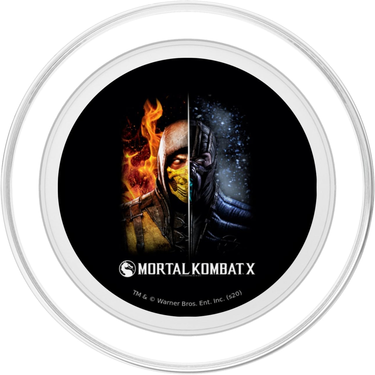 Mortal Kombat X Fire and Ice PopSockets MagSafe PopGrip for iPhone