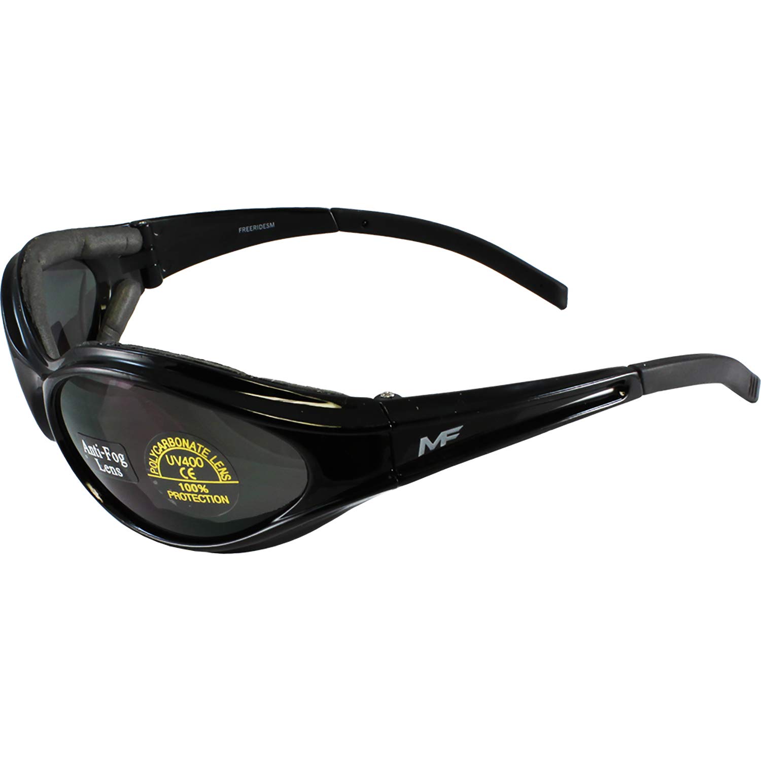 MF Freeride Sunglasses (Black Frame/Smoke Lens)