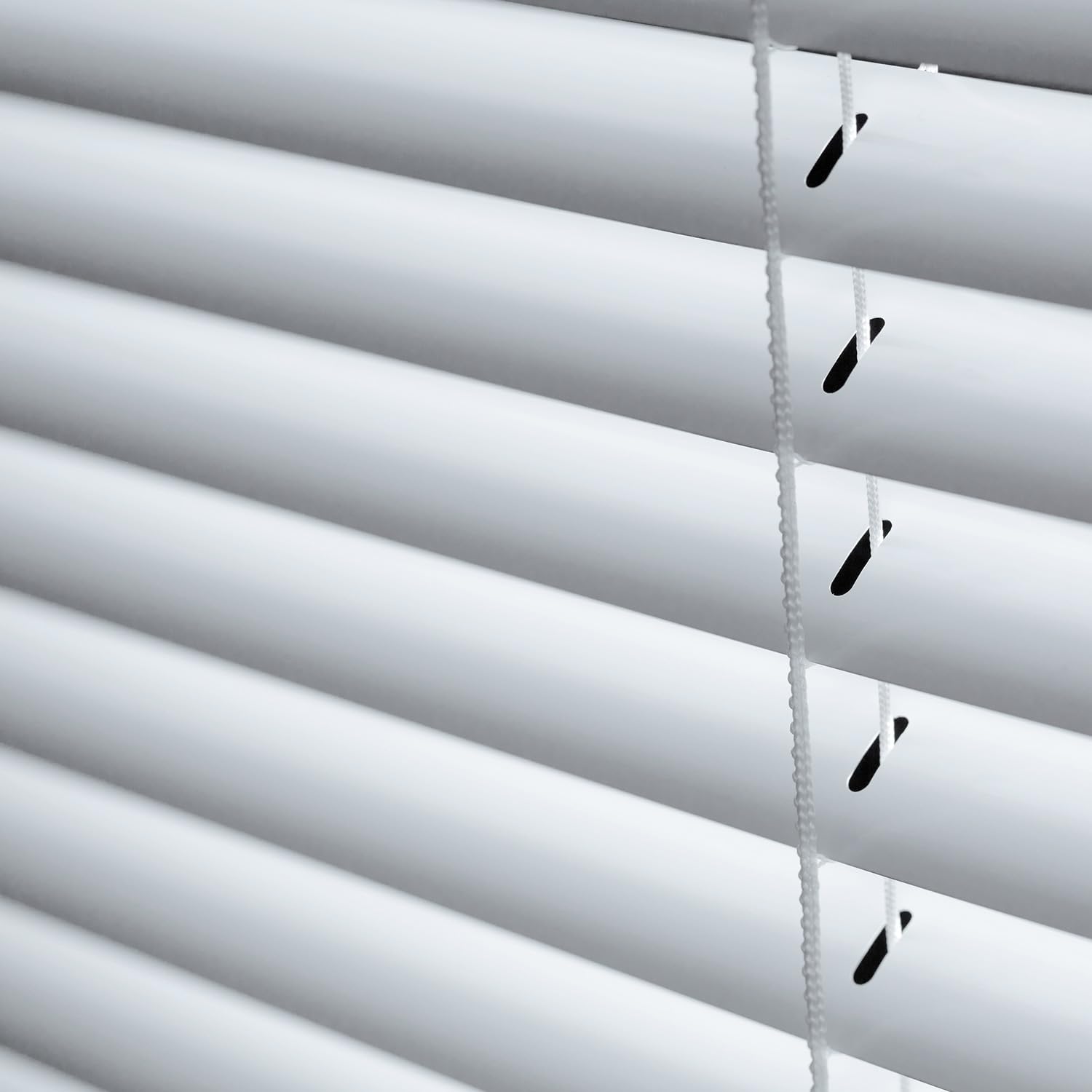 Jalousien für Fenster innen aus Vinyl-PVC auch für Türen 120x250 cm Weiß