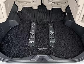 Alphard 40 Series Trunk Car Mat, Luggage Mat, Floor Mat, Exclusive Vehicle Custom, Japan Specification, Full Surround Design, Cashmere Material, Carpet, Car Leather, Scratch Protection, Stain