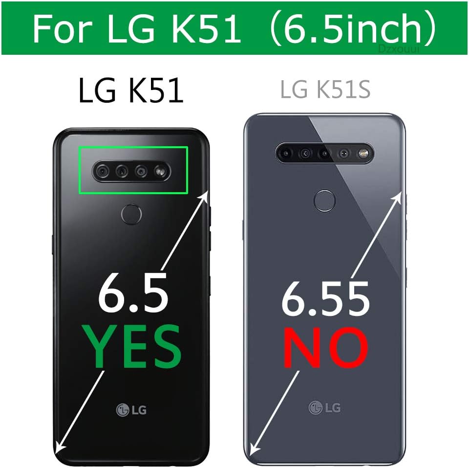 Dzxouui for LG Reflect LTE Case,LG K51 Case,Protective Cover for Girls Women Clear TPU Sparkle Moving Quicksand Glitter Bling Cute Phone Cases for LG Q51 / Reflect LTE(L555DL)(Teal/Purple)