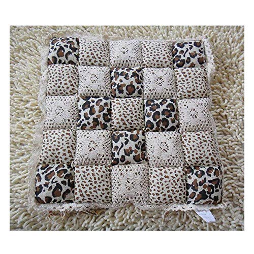 Coussin de chaise durable décoratif rose floral aux finitions soignées - 6