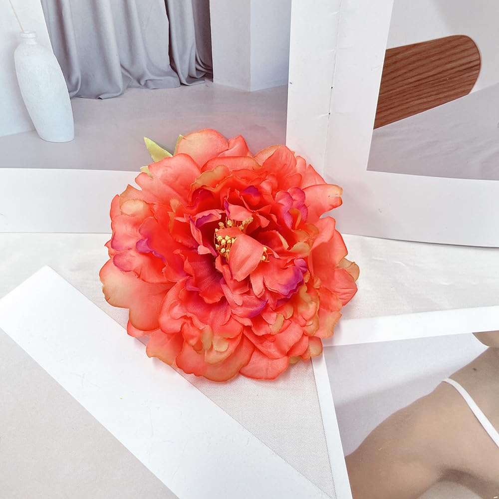 120mm Broches à Fleurs En Tissu Délicat Pour Mariage Sur La Plage Épingles à Revers Faites à La Main Pour Femmes Et Filles Vêtements Accessoires Décoratifs Pour Cheveux Cadeaux