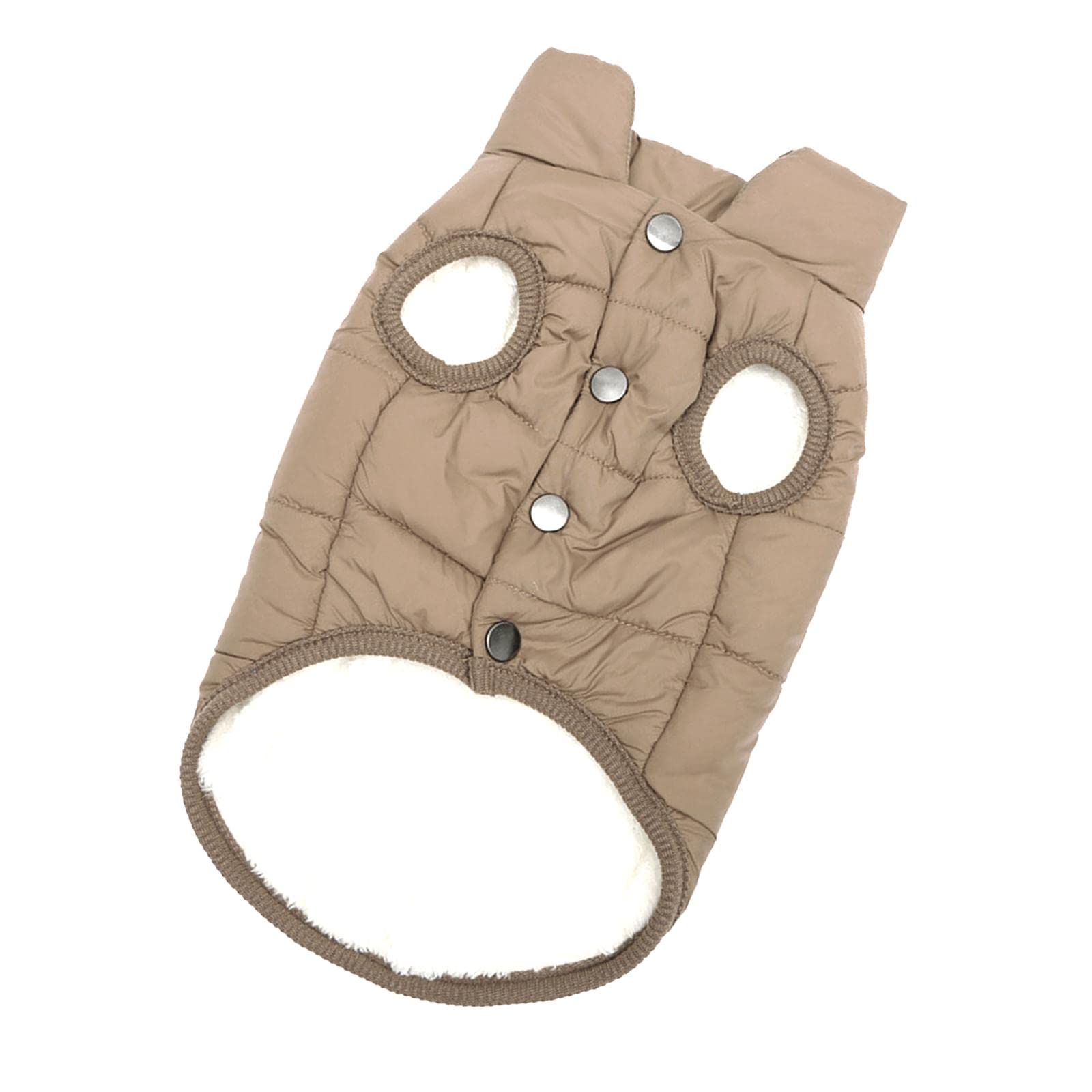 ATORSE Pet Dog Vest Jacket Warm Clothes Soft Small Medium Sized Dog Dog Coats Brown (B0DGQG1W6R) Amazon Price History, Amazon Price Tracker