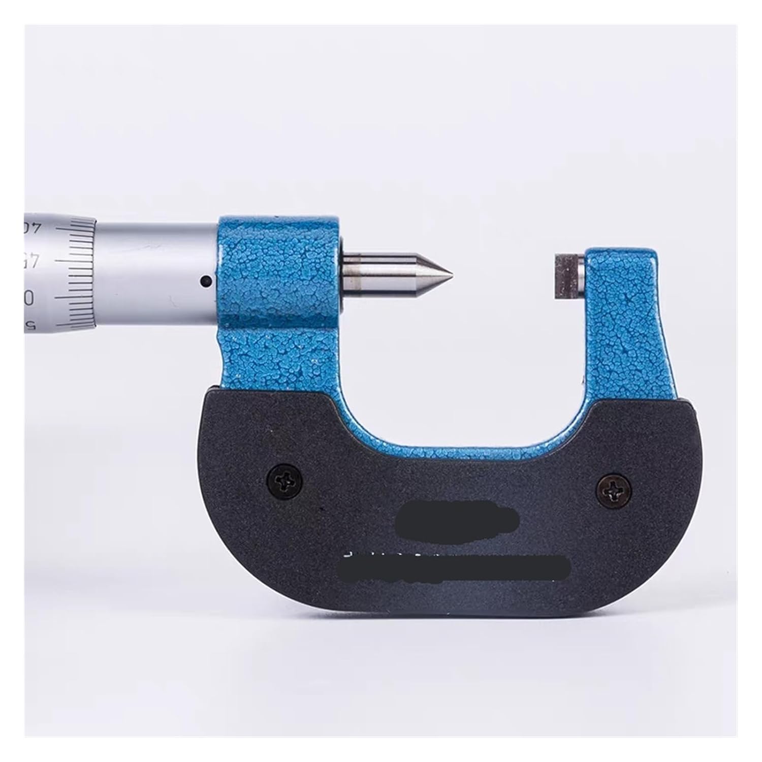 0-25mm Mechanical Outside Diameter Micrometer Thin Sheet Tip Crimp Terminal Single Side Flat Small Gap Depth