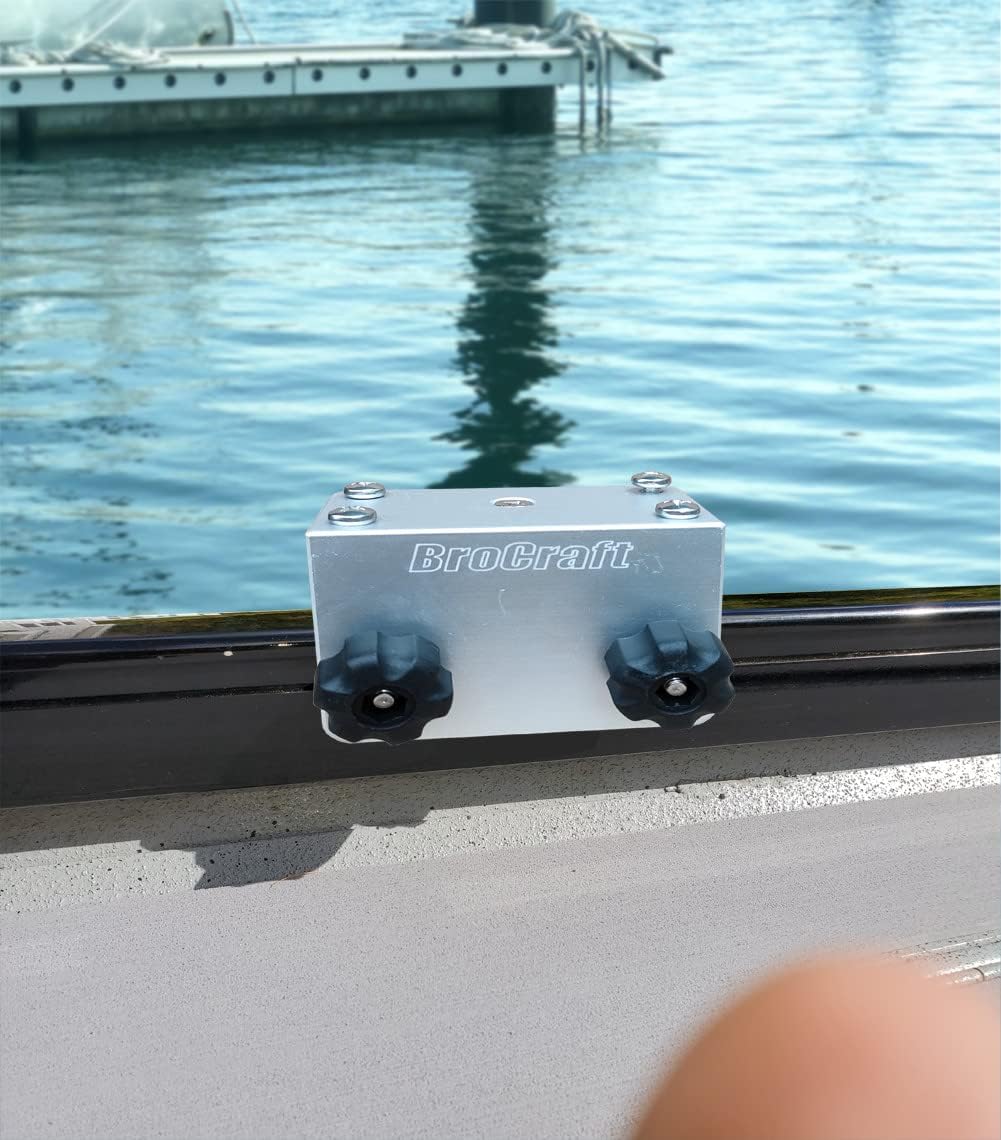Brocraft Universal Bracket for Crestliner SureMount System/Crestliner Boat Suremount Bracket/Crestliner Boat Rod Holder Mount