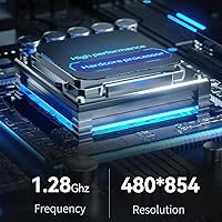 Vista 4 de Mini 4G Smartphone Unlocked, 3.0 Inch Dual Sim Quad Core Mini Phone Premium Phone Small Smartphone Student Pocket Cellphone, 3+32GB (Purple)