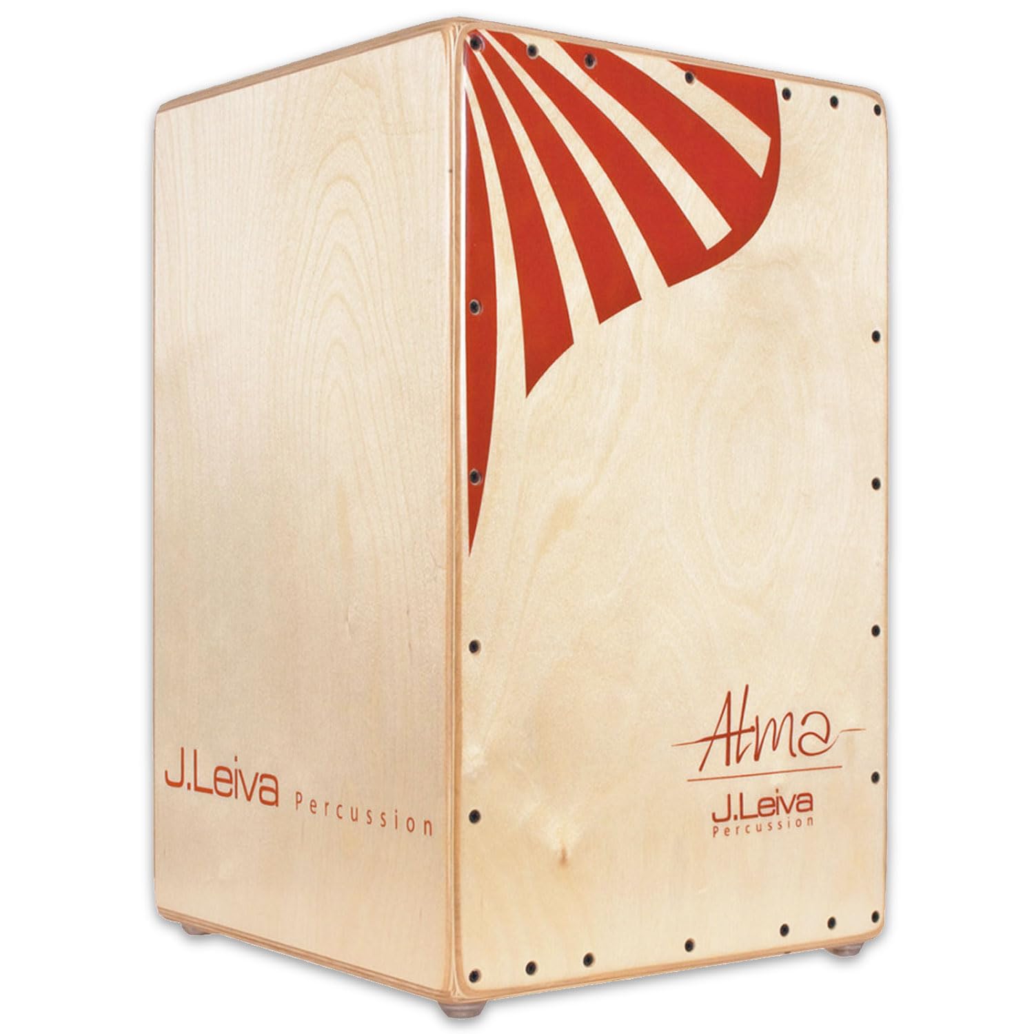 Alma Red Cajon + keepdrum Tasche und Sitz-Pad