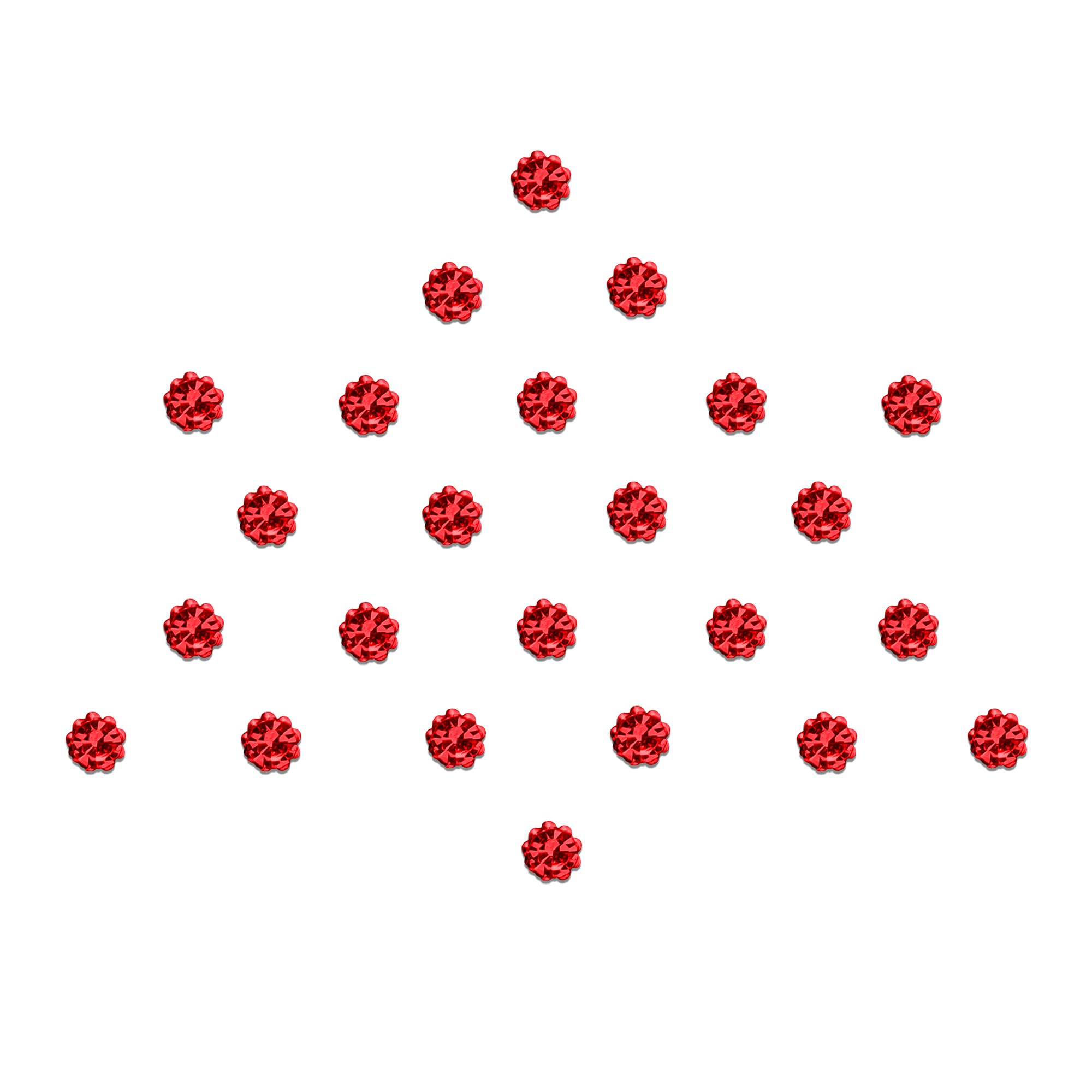Comet Busters Small Stone Red Diamond Dot Bindi For Women (Bin126)(3mm)-image-14