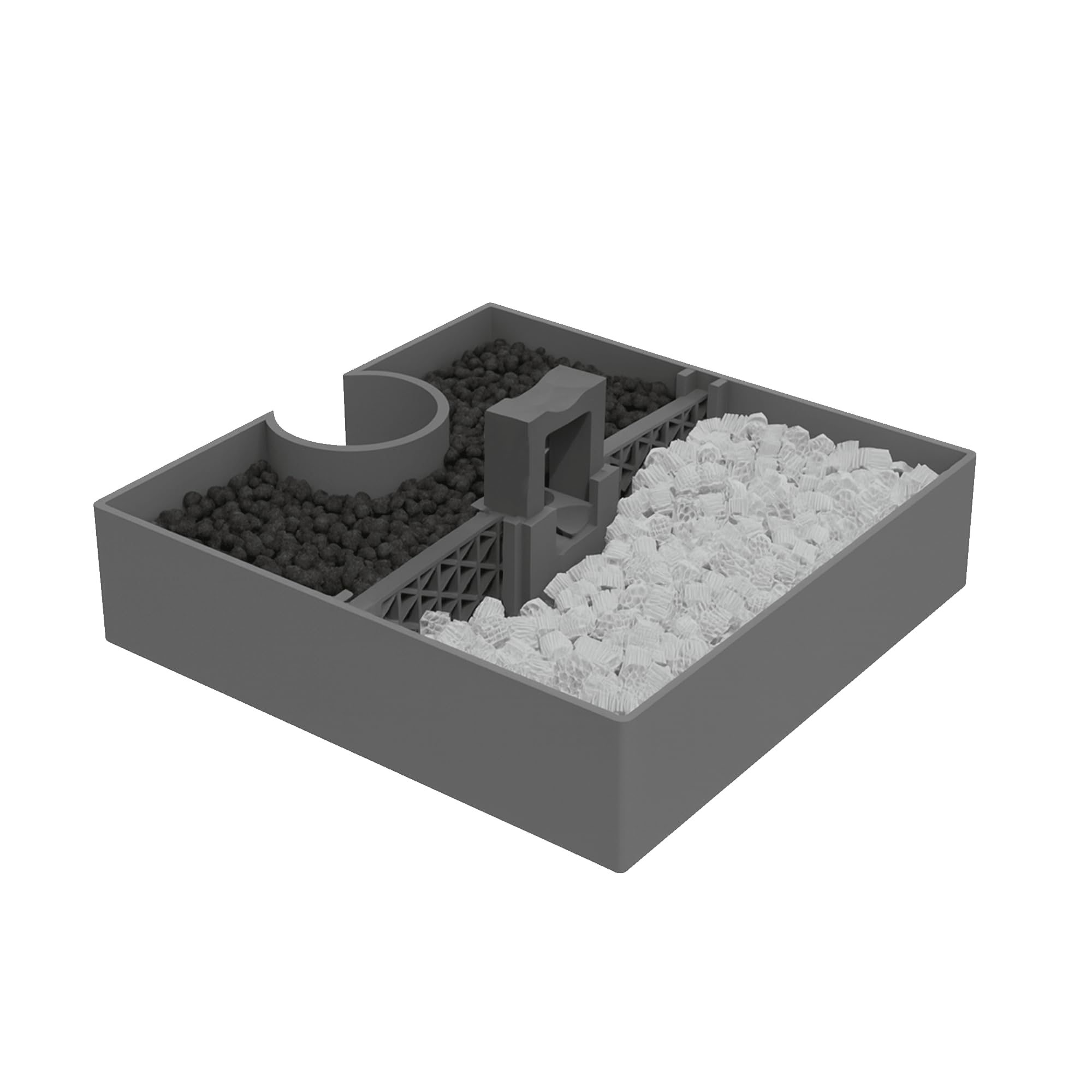 Kit de filtre à gravier UGF pour aquarium, crevettes