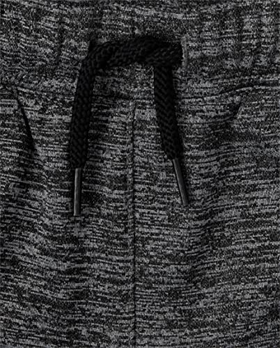 The Children's Place Boys' Sport Knit Performance Pants, Fin Gray, X-Small #TOP1