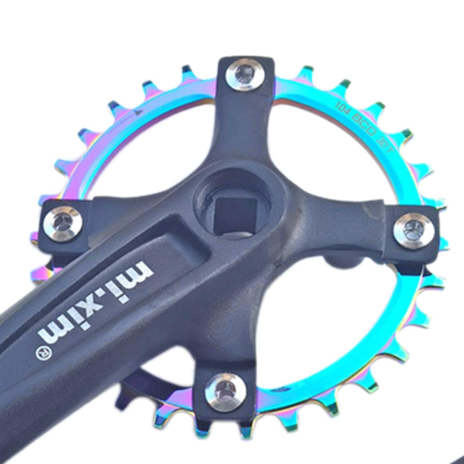 Guarnitura per bici da strada, 104 BCD, set di ricambio per bicicletta BMX da strada 30T