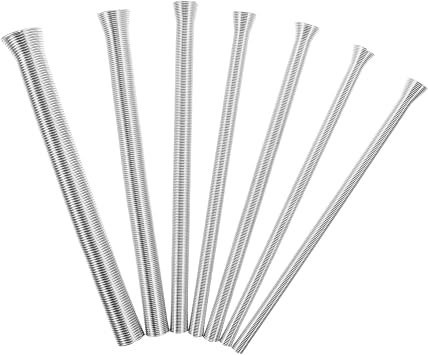 7pcs Metal Tubing Hand Benders Bender Set Tubing Bending Tool for Brake Line Exhaust