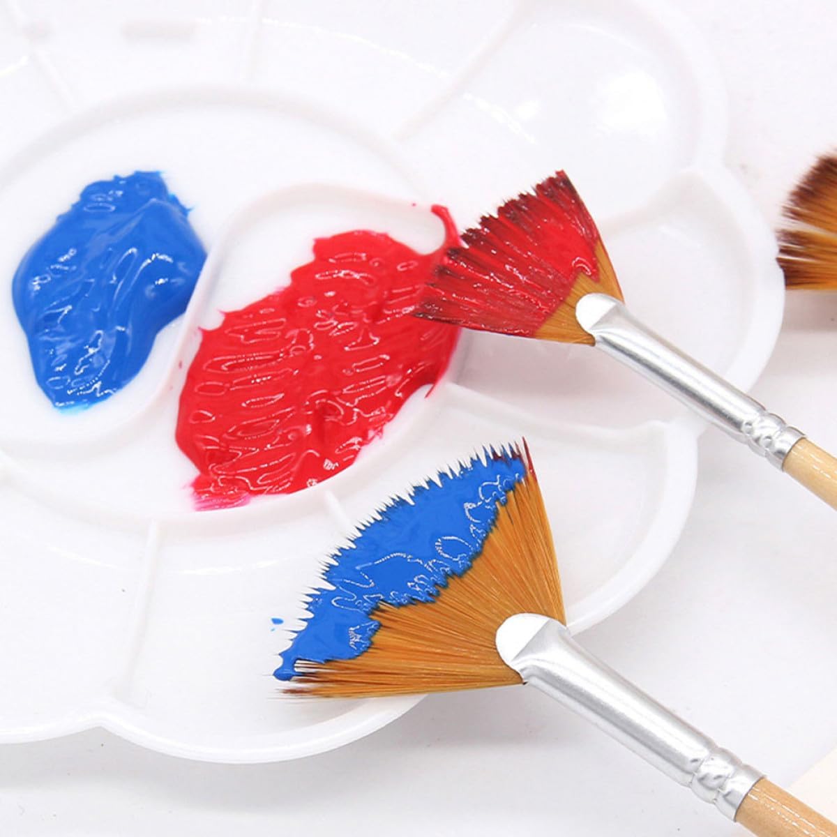 5pcs Professional Watercolor Brush Set Portable Multi-Function Face Paint Brush for Boys and Girls Girls Women Artists