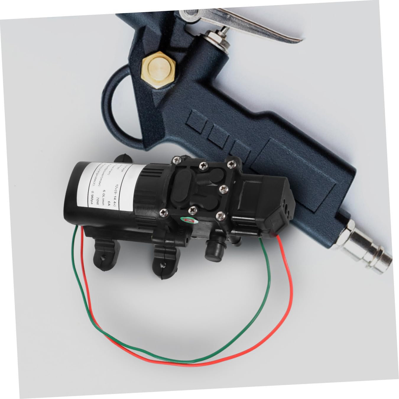 Bomba de Diafragma 12 V 70 W 6 L/Reinicio Automático