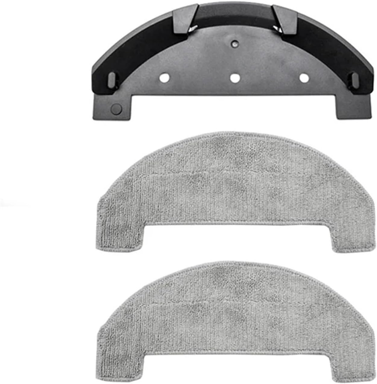 Assembly Mop Holder,Mop Pad,Compatible for Ultenic D10 / T10 Lite,Compatible for Proscenic Q8 / Q8 Max Vacuum Cleaner Parts